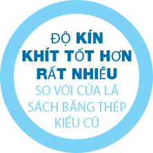 Do kin khit tot hon rat nhieu so voi cua la sach